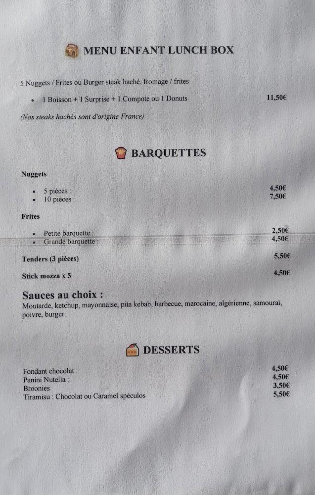 Snack "Cuisine et moi" la Marana - Menu Image 3